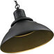Adda LED 13.03 inch Powder Coated Black Outdoor Hanging Lantern